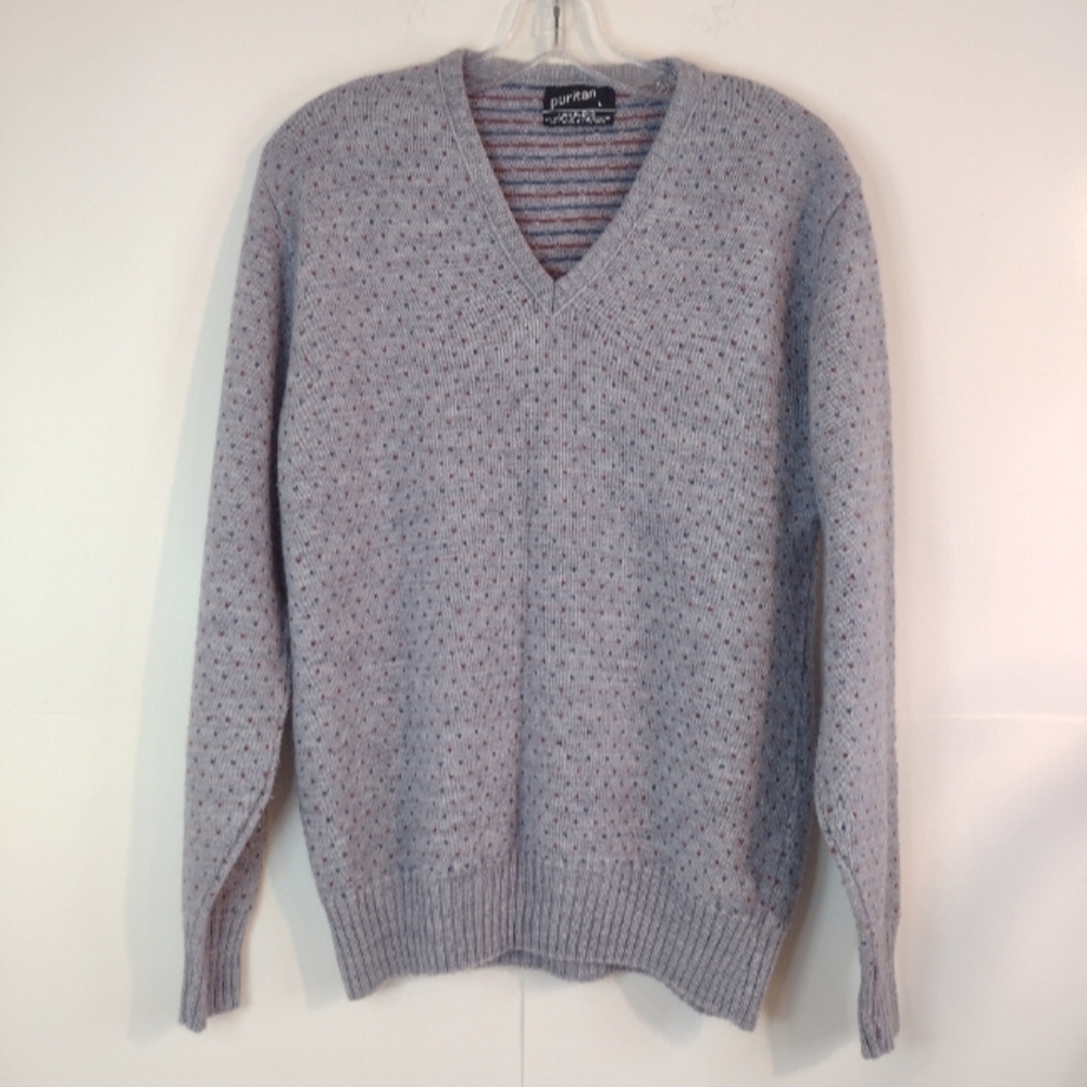 Puritan women's long sleeve sweater size (L)